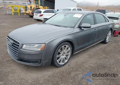 2015 Audi A8 L 3.0T z USA, uszkodzony, nr VIN WAU3GAFD1FN001353